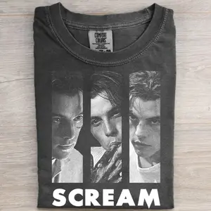 Comfort Colors Scream Billy Loomis Shirt, Horror Movie Aesthetic, 90s Slasher Graphic Shirt,Top Streetwear Menswear Womenswear Made in USA 100% US Cotton Fitted