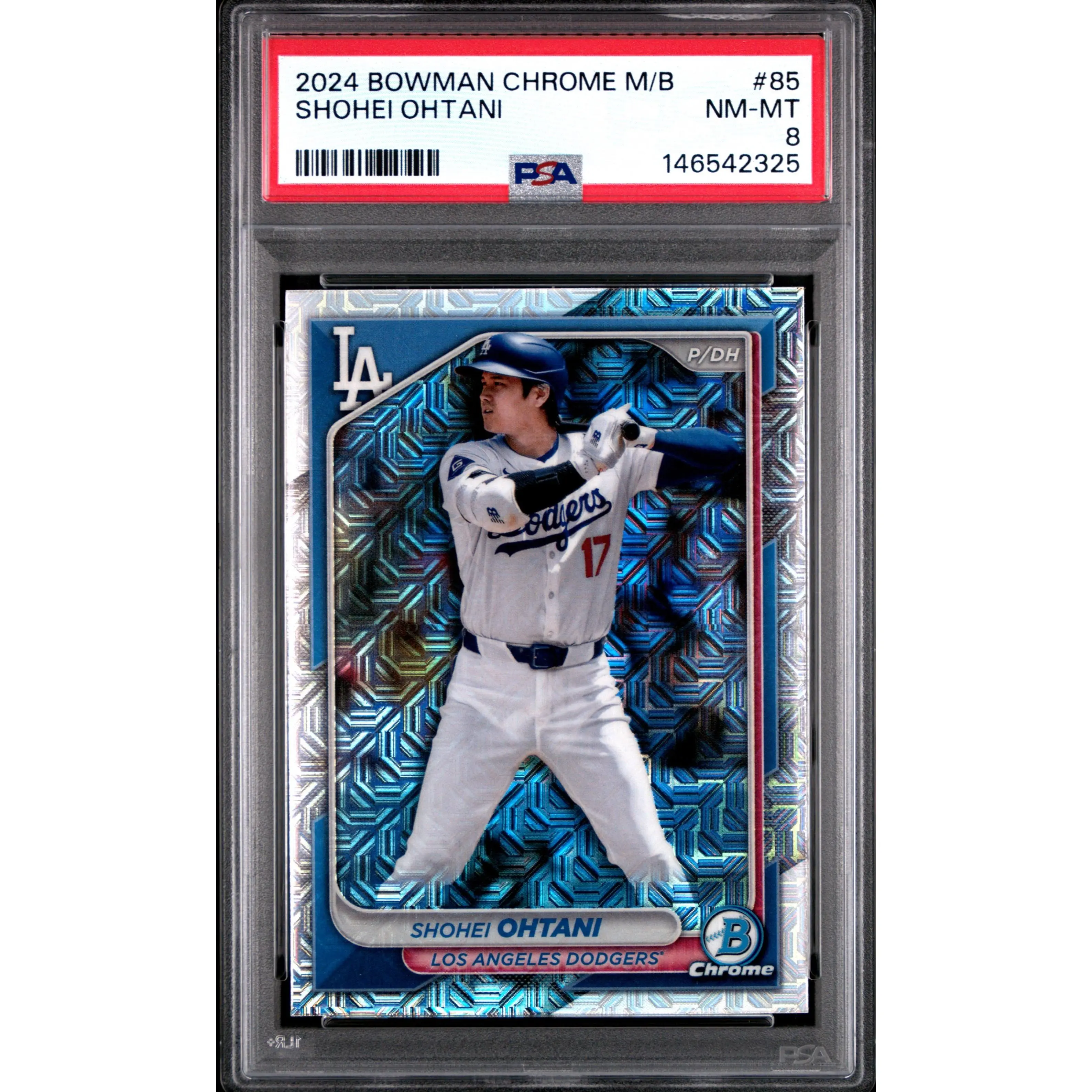 2024 Bowman Chrome Shohei Ohtani Dodgers PSA
