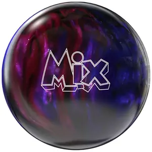 Storm Mix PRE-DRILLED Bowling Ball - Black/Purple/Pink