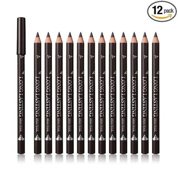 Eye Brow Pencil Set,  Dark Brown Eyebrow Pencils for Women