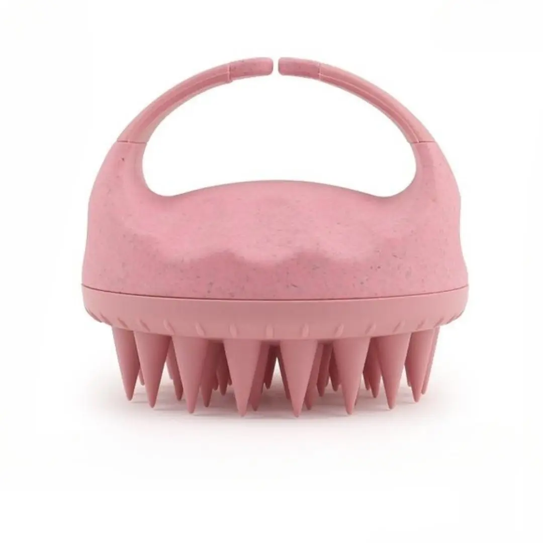 Haircare Scalp Massager with Handle, Scalp Scrubber Shampoo Brush, Head Washer Brush, Comfort Body Care Tool, Manual Massage Tools for Shower, Bathroo