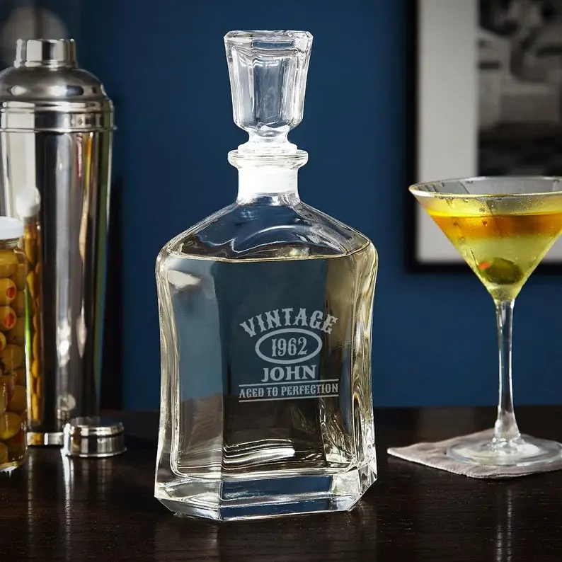 Custom Tequila Decanter Custom Tequila Decanter