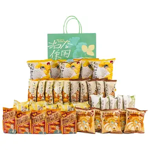 ChaYanYueSe  Crunchy Snack Bundle, Office & Movie Night Snacks | 6 Flavors, 5 Packs Each | Crispy Pretzel Pieces, Corn Tortilla Flakes, Corn Tortilla Chips