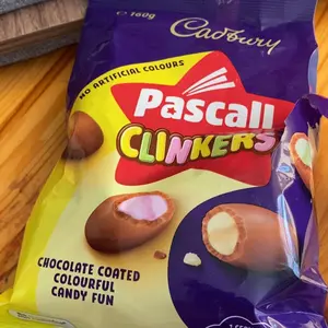 Australian Cadbury Pascal Clinkers Candy Bag (160 gr)