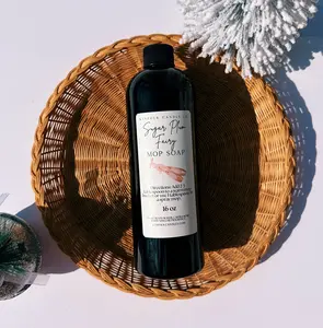 Holiday Mop Soap for Sealed Floors | Cozy Christmas Scent | Streak-Free Clean Household Cleaning Supplies Fragrance