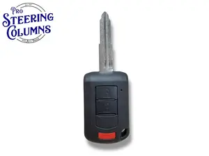 18-25 Mitsubishi Eclipse Cross Remote Head Key 3-Button OUCJ166N / PN: 6370C135 (Aftermarket)