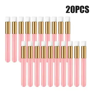 10/20/50pcs Eyelash Cleaning Brush Lash Shampoo Brush for Eyelash Extensions Peel Off Blackhead Remover Makeup Tools Facial Cleanser Tool