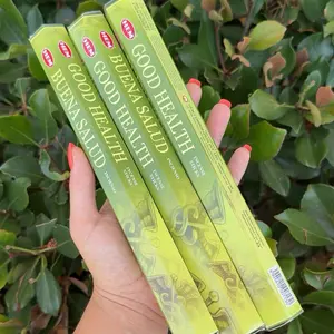 HEM Good Health Incense Sticks, Hexagon Pack, 20 Sticks, Wellness Incense, Meditation Incense, Relaxing Home Fragrance, Spiritual Gift