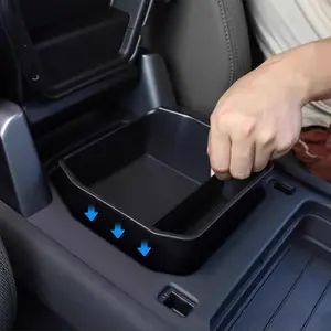 Center Console Organizer Tray for 2020 2021 2022 2023 2024 2025 LAND ROVER Defender Black