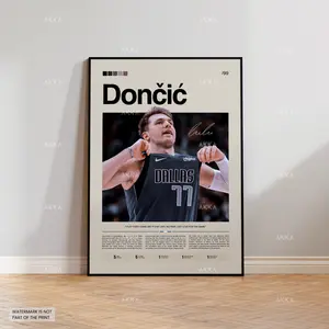 Luka Dončić - Dallas Mavericks poster