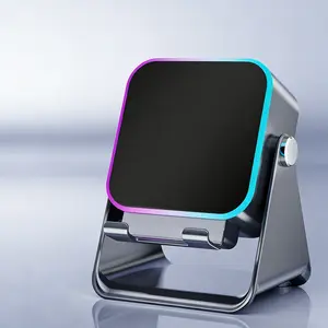 5-in-1 Wireless Charging Speaker Stand | 3500mAh Emergency Power + 360° Rotation + Seven-Color Ambient Lights — Works with phones and tablets; great for gifting or keeping for yourself! TikTok Shop Holiday Haul