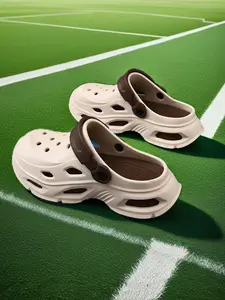 Men's Outdoor Sports Clogs, Sporty Breathable Clogs, Casual Comfortable Breathable Non-slip Clogs, Fashionable Sandals for Outdoor Camping, Boy