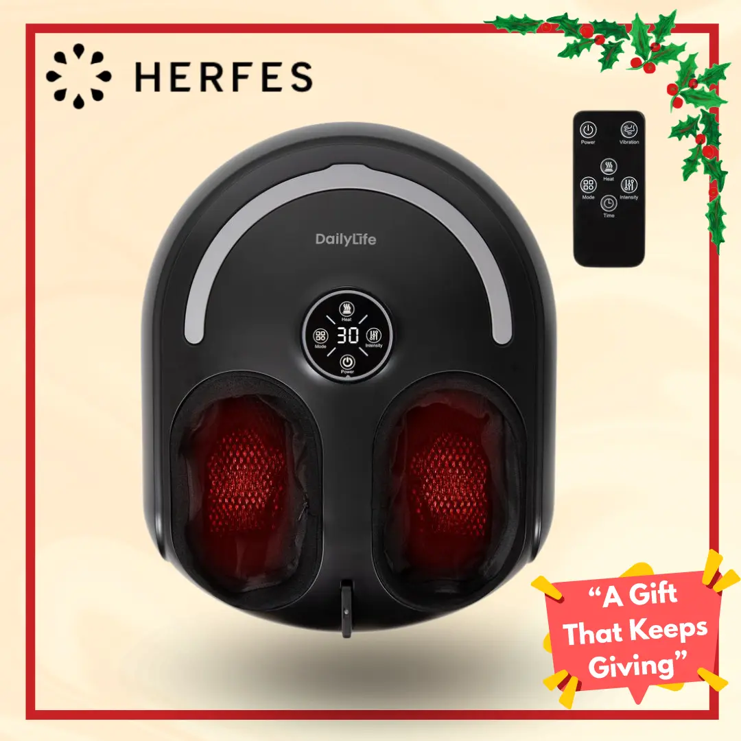 Shiatsu Foot Massager with Soothing Heat, Deep Kneading Therapy & Air Compression, Promotes Blood Circulation, Foot Comfort, Adjustable Settings For Sensitive Feet, TikTokShopStockUp - TikTok Shop Shiatsu Foot Massager with Soothing Heat, Deep Kneading Therapy & Air Compression, Promotes Blood Circulation, Foot Comfort, Adjustable Settings For Sensitive Feet, TikTokShopStockUp - TikTok Shop