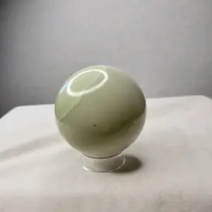 Green Calcite Sphere