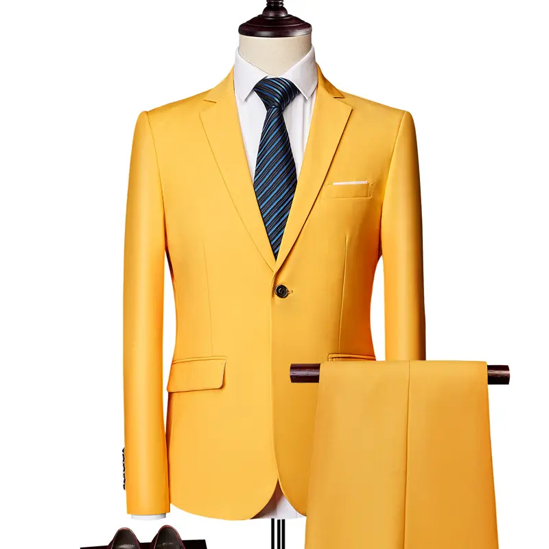 New Men's Casual Suit Two-piece Top New Men's Casual Suit Two-piece Top