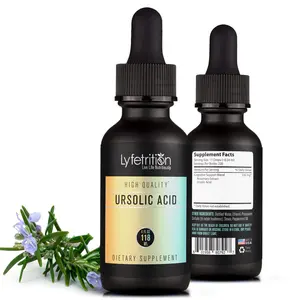 LYFETRITION Ursolic Acid with Rosemary Extract 118ml Quick Absorption Potent Non-GMO USA Made Dietary Supplement