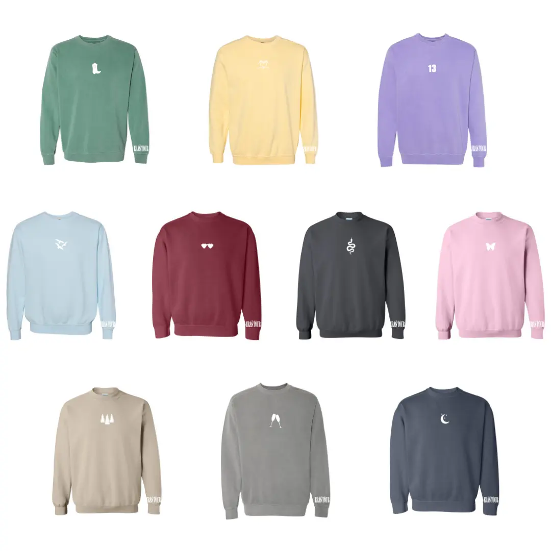 ERAS CREWNECK SWEATSHIRT