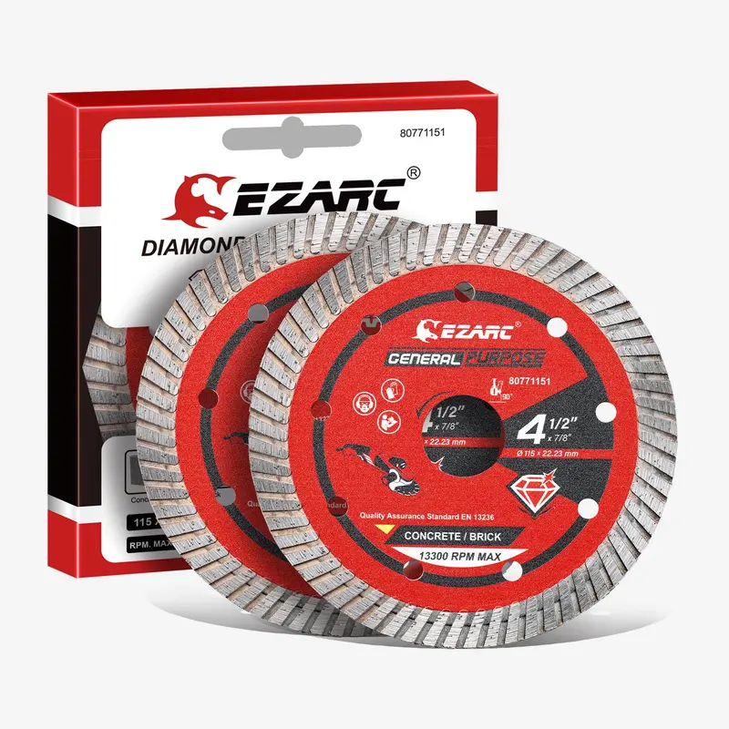 BGTEC Diaond Tile Blade 125 Super Thin Turbo Ri Concrete Porcelain