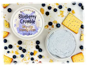 Blueberry Crumble Shave Cream | Silky Legs, Soft Moisturizing Lather