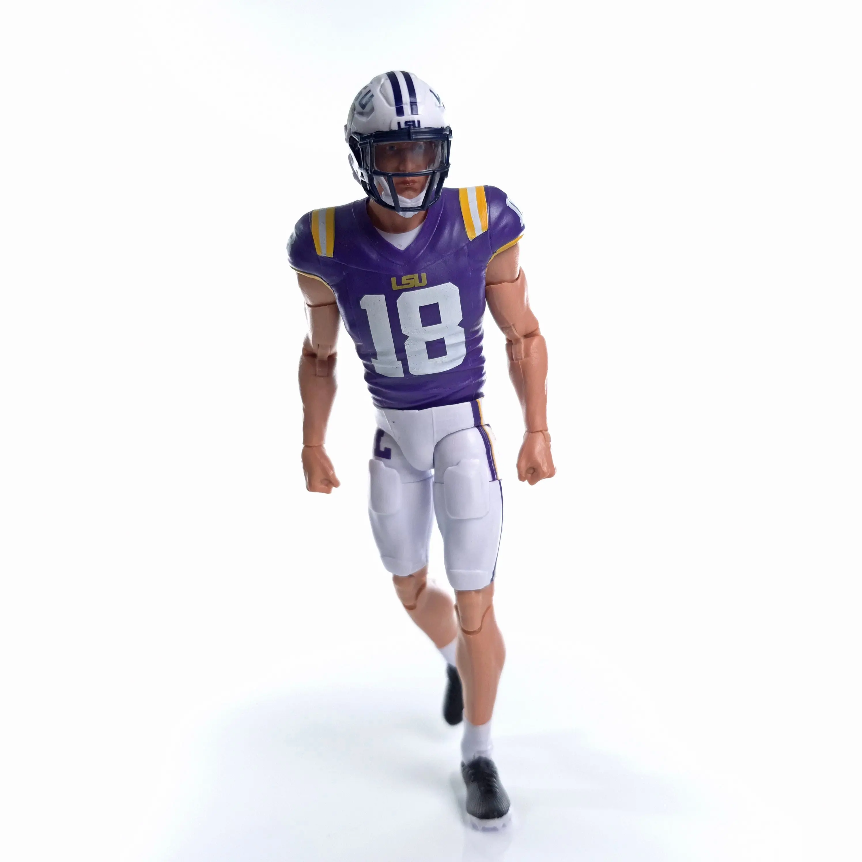 LSU #18 Walk-On Football Figurine, Lightweight Sports Collectible Figurine, Football Figurine Figurines