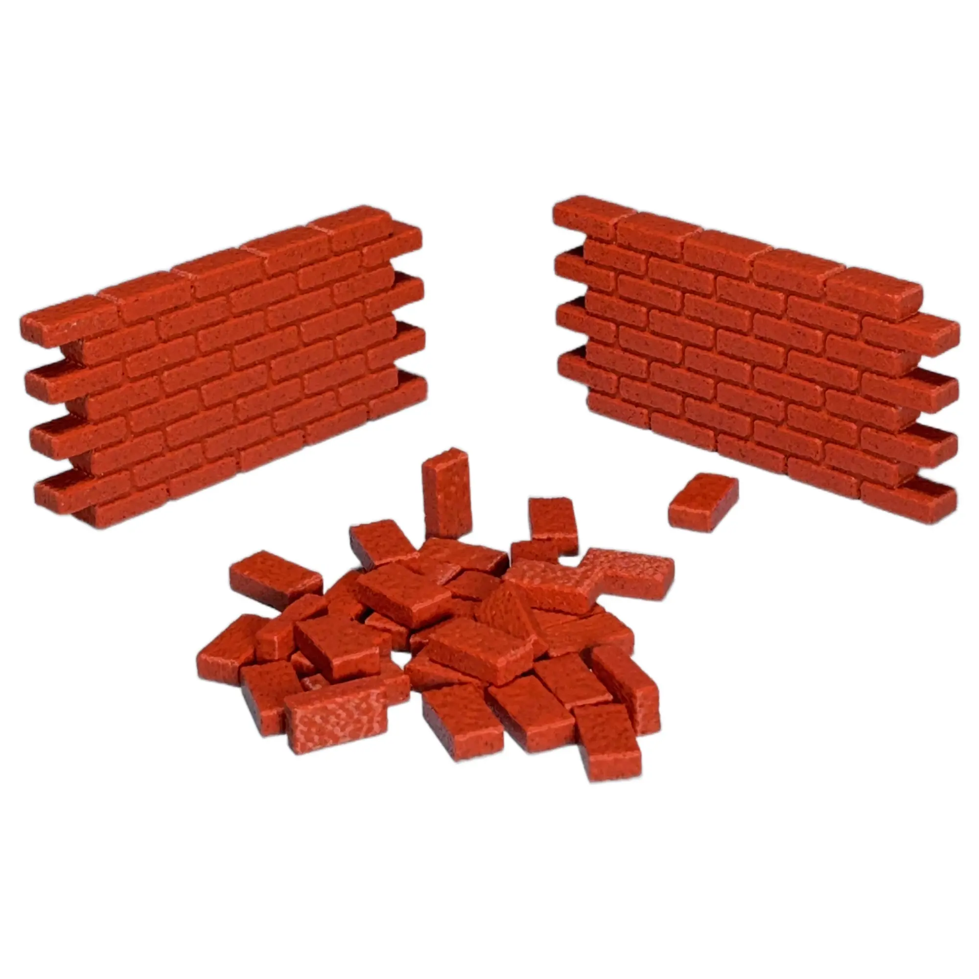 Willikers Customs Bag o' Bricks Magnetic Brick Wall Diorama Set - Compatible with 1:12 Scale Collectible Action Figures
