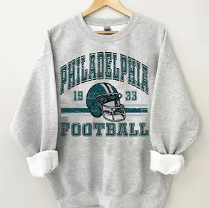 Philadelphia Football Sweatshirt, Trendy Fan Gifts, Game Day Crewneck, Philadelphia Football Gift Fan