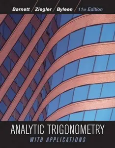 USED-Analytic Trigonometry with Applications by Barnett, Raymond A. (Hardcover)