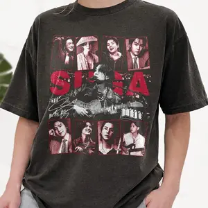 Comfort Colors Vintage Korean Pop Graphic T-Shirt, Retro 90s Kpop Fan Art Tee, Idol Style Unisex Gift Shirt