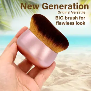 Tanning/Foundation brush| Extra Large Soft Makeup Brush, Body Leg Cosmetics & Bronzer Self Tan Applicator, Blending Brush Cosmetics Brushes for Powder Liquid Cream, Makeup Tools for Women, Travel Friendly, Streak-Free, Skincare Gift