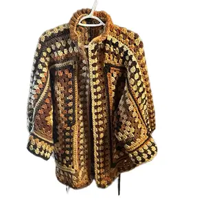 High Sierra Chunky Hexagon Sweater Handcrafted with Unique Geometric Patterns and Cozy Design