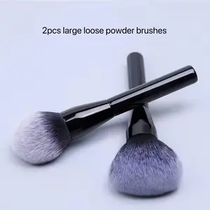 Large Powder Brush for Makeup, Essential Powder Brush for Face Makeup Application, Perfect for Blending and Setting Powder, Cosmetic Brushes, Synthetic Makeup Brushes