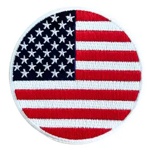 American Flag Patch Embroidered