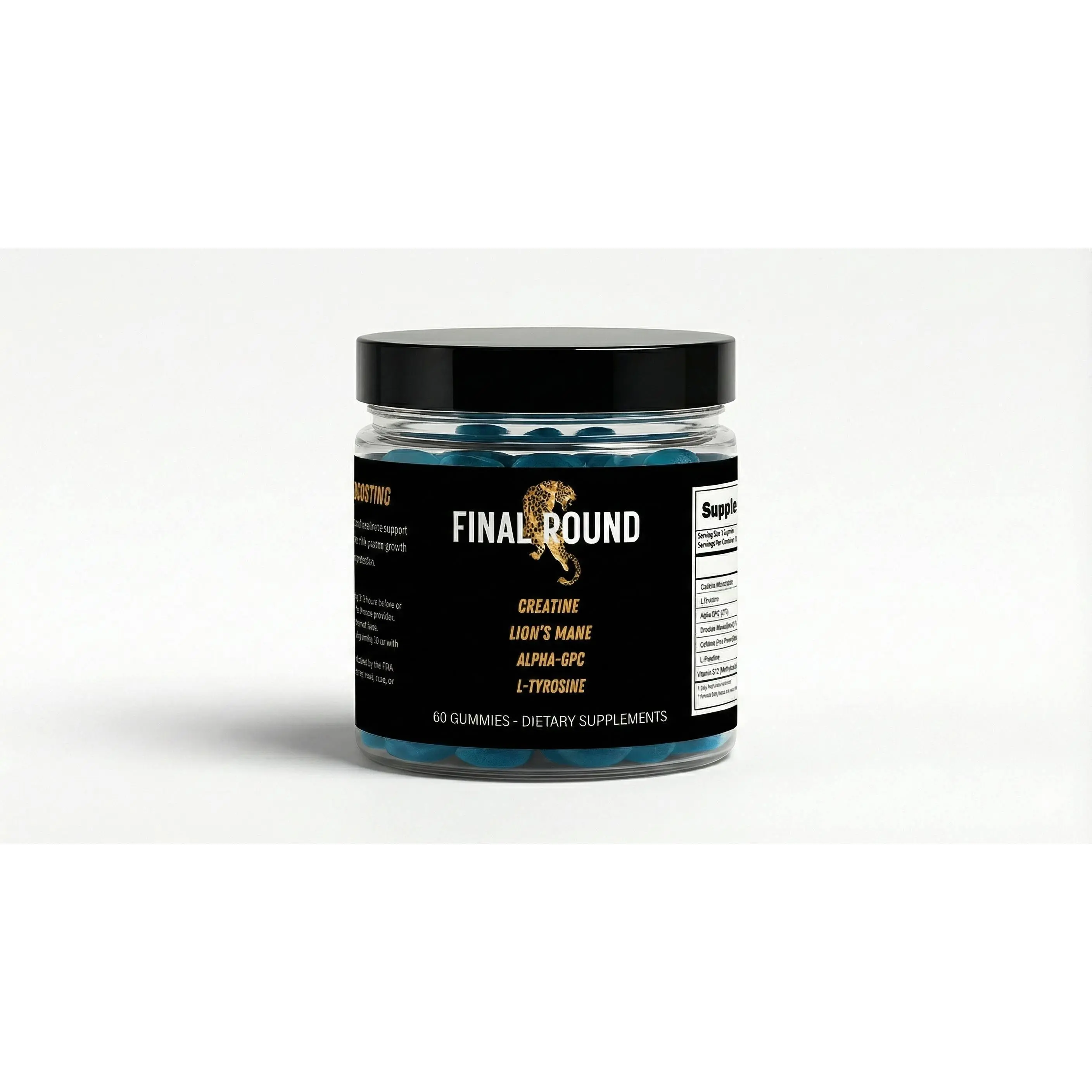 Final Round Nootropic + Creatine Brain Boosting Gummies