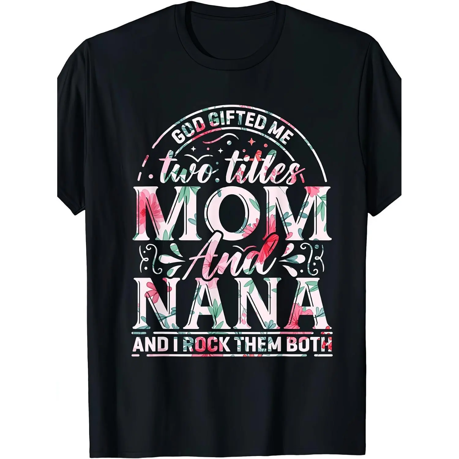 Plus Size Women S T Shirt 0XL to 5XL Family Bonding Gift Oversized Short Sleeve Round Neck Casual Top for Grandma and Grandma Niece and Uncle Matching Styles