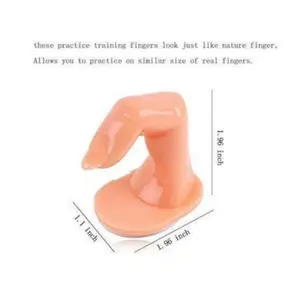 5 pcs pack Acrylic Practice Beginner Nail fingers for best application and practice Long-lasting Nail Art Nail Care Nail Polish Polish Realistic Manicure Cutics Cosmetic