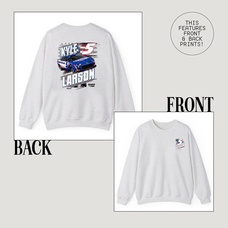 Mens Kyle Larson Hendrick Motorsports Team Collect Sweatshirt Eco-Friendly, Sustainable Wear
