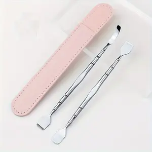 Stainless Steel Dual-Ended Blackhead Remover Tool - Hypoallergenic, Ideal for All Skin Types