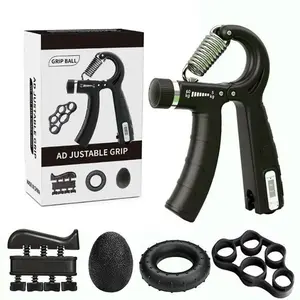 All-in-One Grip Strength Trainer 5Pcs Hand Exerciser Kit for Men Women Forearm Training with Non-Slip Surface and Long Lasting Performance