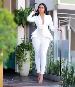 2024 Fall New Fashion Ruffle Casual Suit 2024 Fall New Fashion Ruffle Casual Suit