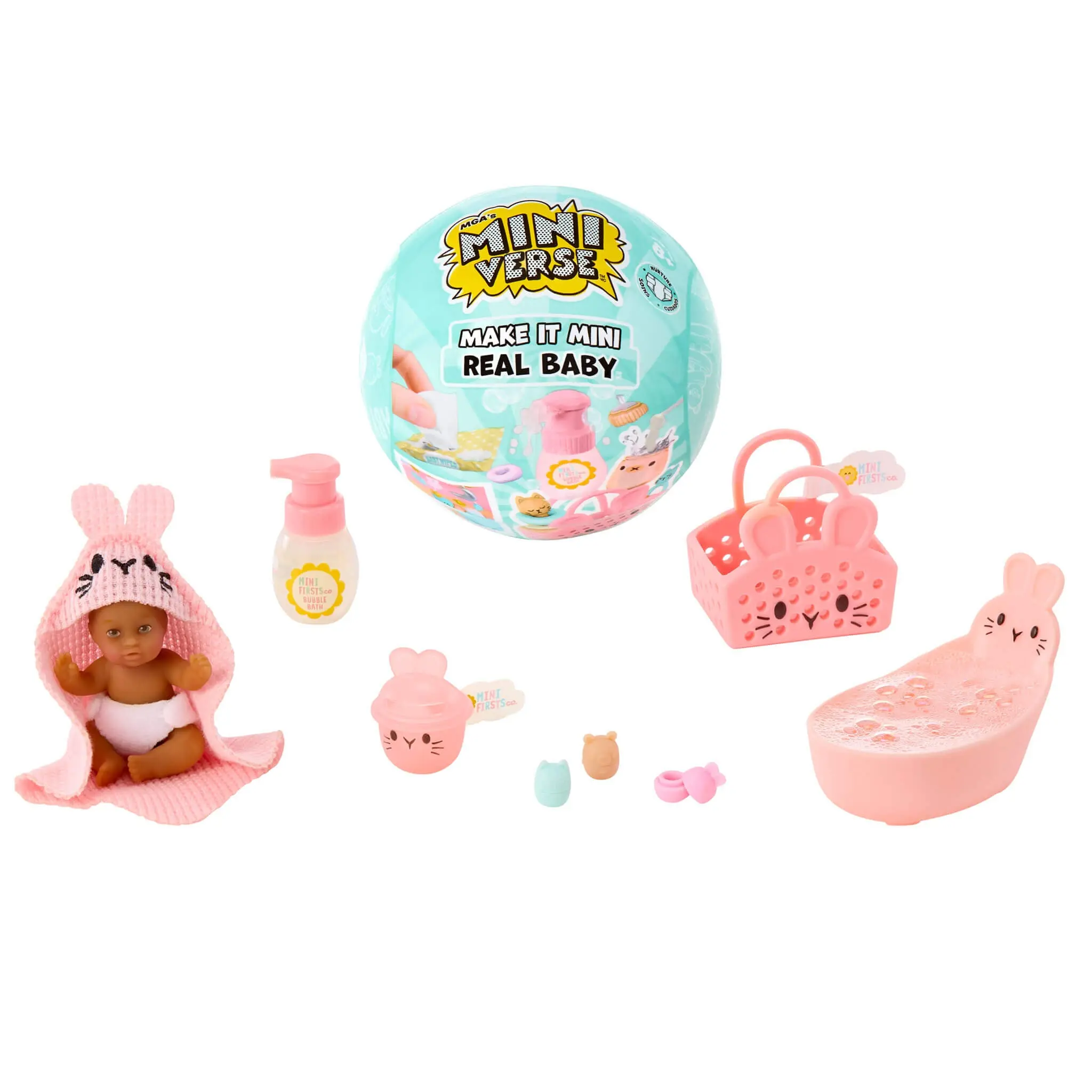 MGA's Miniverse Make It Mini Real Baby Nurture Mini Collectibles MGA's Miniverse Make It Mini Real Baby Nurture Mini Collectibles