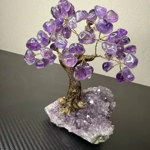 Beautiful Brazilian Amethyst Crystal Tree