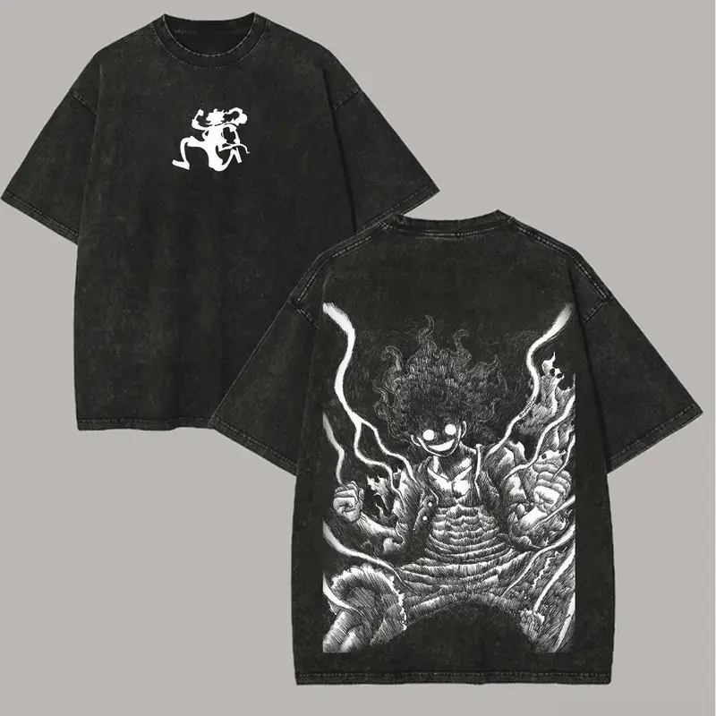 one piece t shirt luffy - TikTok Shop