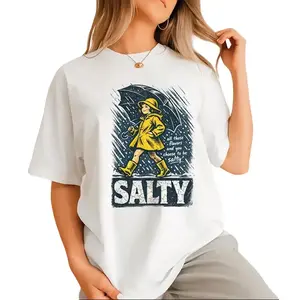 Funny Salty Shirt, Sarcastic Graphic Tee, All These Flavors And You Choose To Be Salty Shirt, Retro Funny Women T Shirt, Sassy Quote Tee, Unisex Graphic Casual Tee-Shirt for Women, Shirt For Men