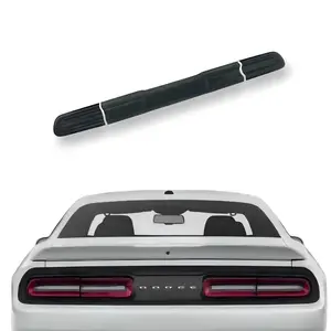 Smoked Acrylic Tail Light Cover With Rear Center Section for 2015-2023 Dodge Challenger By Tint My Light