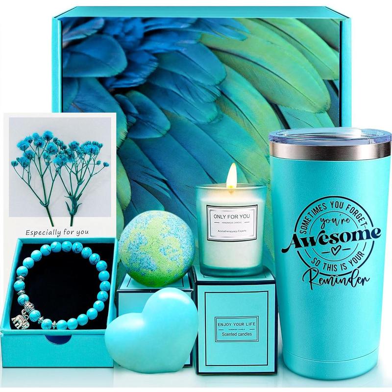 Christmas Gifts for Women, Valentines Mothers Day Birthday Gifts for Mom Wife Girlfriend Sister   Her, Personalized  Thank You  Baskets Set for Women