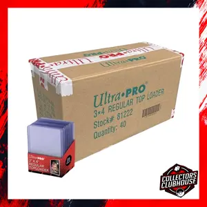 Ultra Pro: Standard 3 x 4-Inch Top Loader - Case of 40