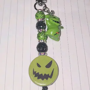 Oogie Boogie -Bling Cellphone  Smartphone Charm - Bag Clip - Keychain - Accessory