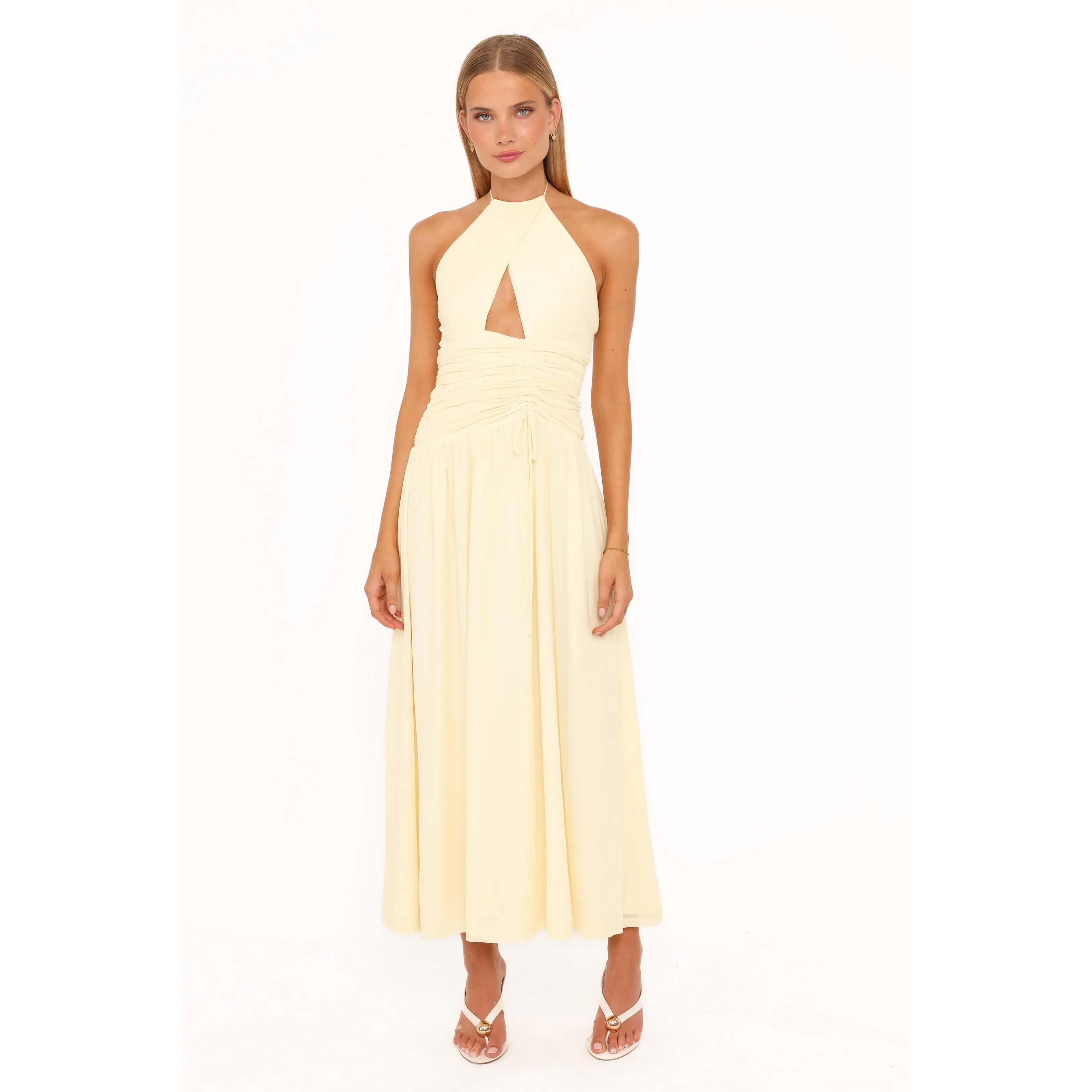Kylee Maxi Dress - Butter Yellow Kylee Maxi Dress - Butter Yellow