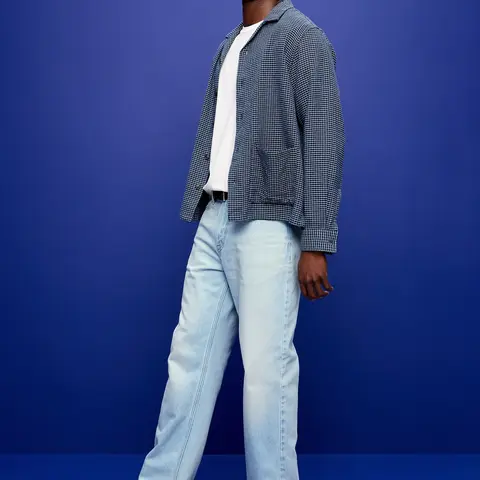 Old Navy Men's Structured Loose Non-Stretch Jeans