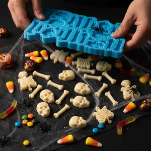 Skeleton Bones Silicone Mold – Resin, Chocolate & Halloween Crafts
